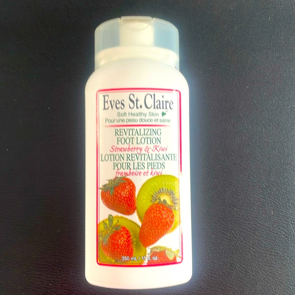 Eves St. Claire Revitalizing Anti-Bacterial Foot Lotion Strawberry and Kiwi